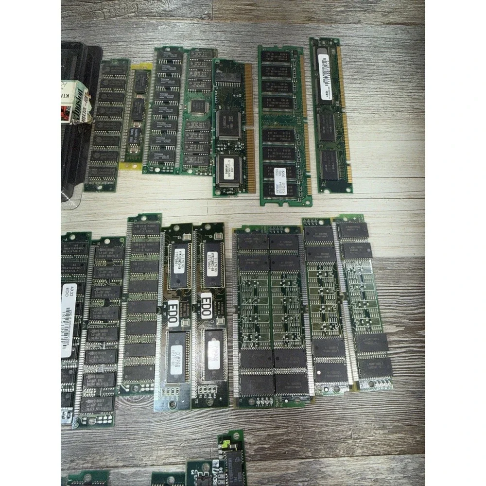 Bulk RAM Desktop Laptop Memory Mixed Brands Lot Of 53 / Untested